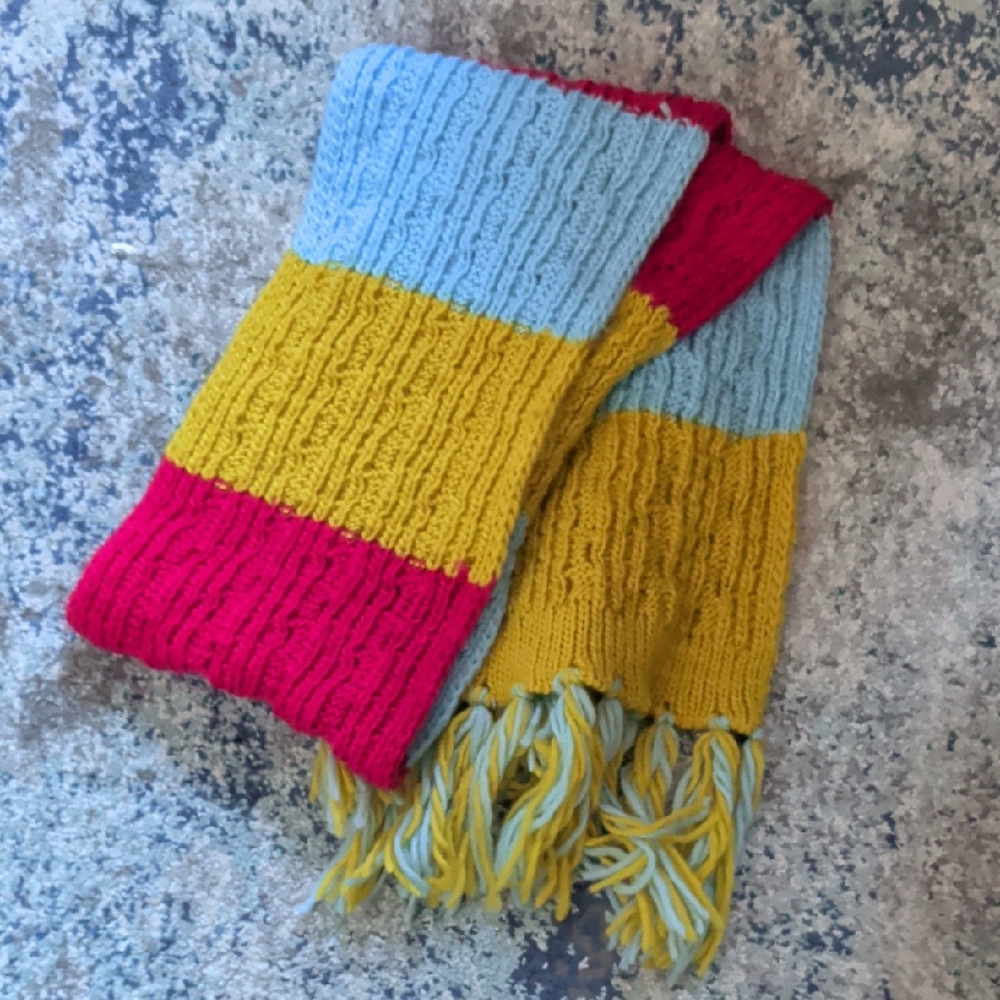 BP Multicolor Knit Scarf
